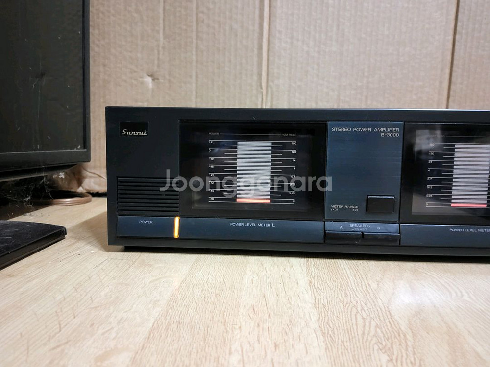 산수이 파워앰프 B3000 (1 오디오 스피커 프리앰프--1