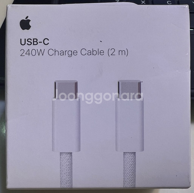애플 USB-C 240W 충전 케이블 (2m) 미개봉--0