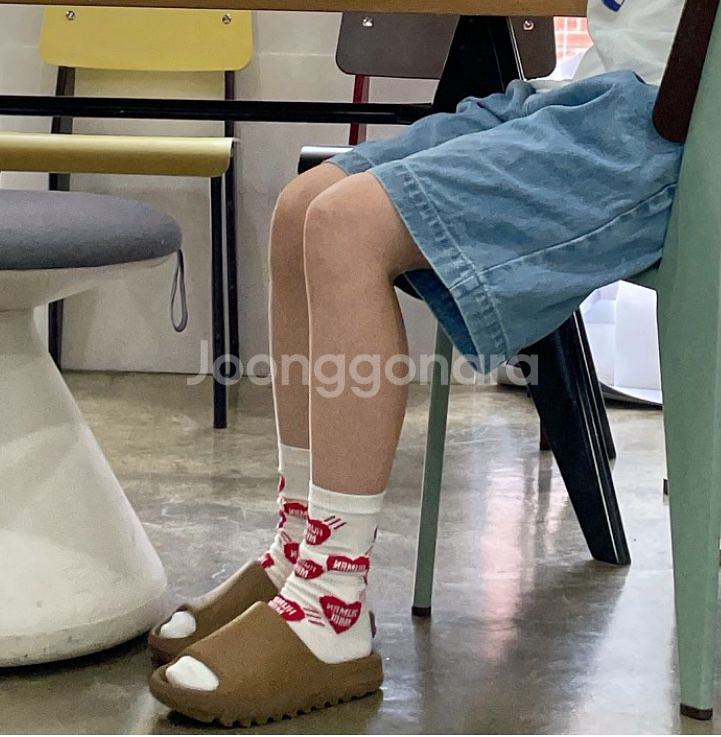 휴먼메이드 하트 롱 삭스 라지사이즈 새상품--3
