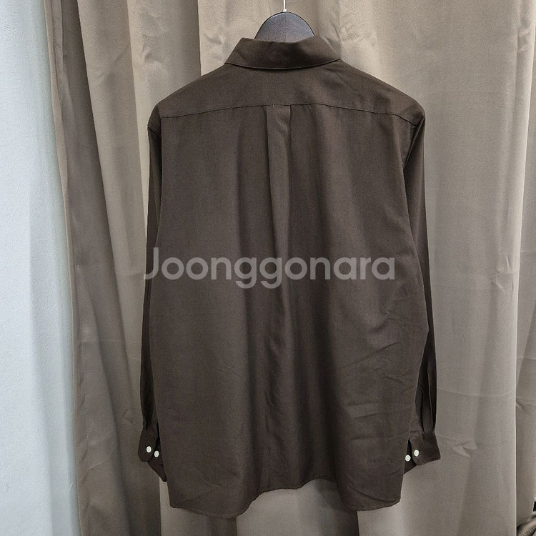 폴로 랄프로렌 브라운 긴팔 셔츠 L--2