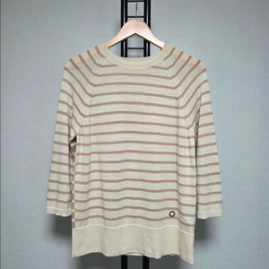 95 쁘렝땅 PRENDANG 울 100% 간절기 니트