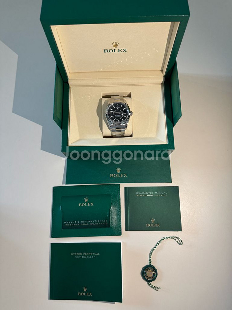 스카이드웰러 검판 42mm 새상품--8