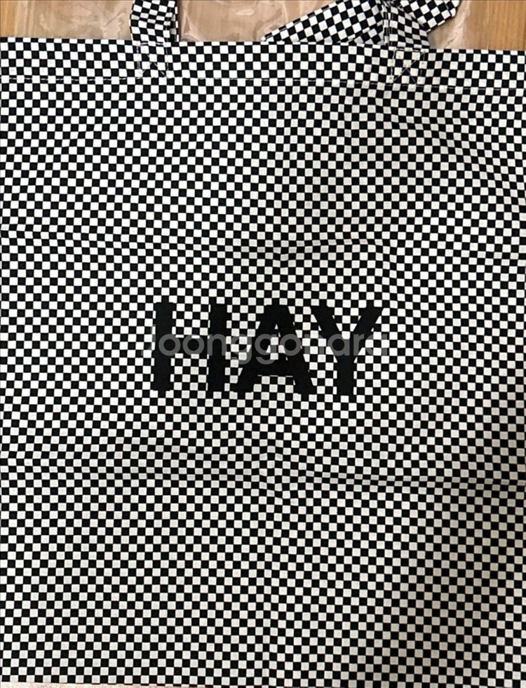 HAY 헤이 체크 에코백--0