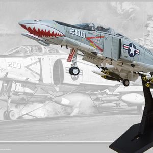 (프라모델 완성품) 미해군 F-4B 전투기
