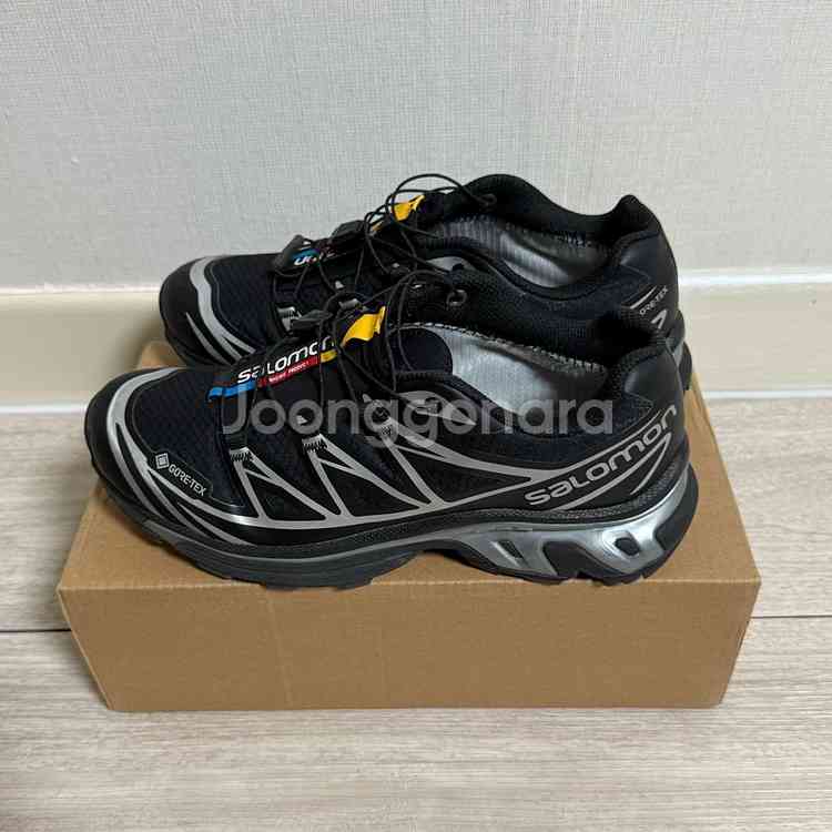 살로몬 xt-6 고어텍스 블랙실버 235--0