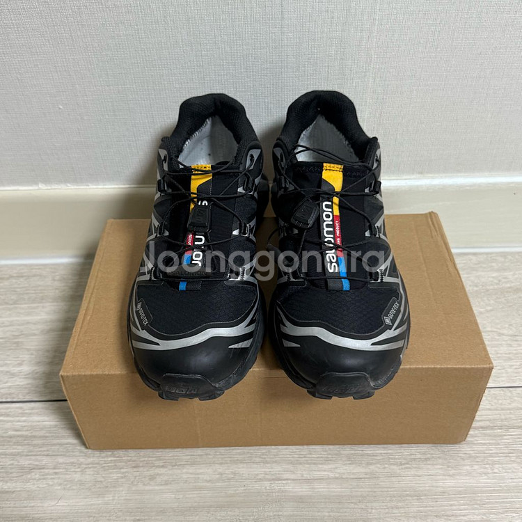 살로몬 xt-6 고어텍스 블랙실버 235--2