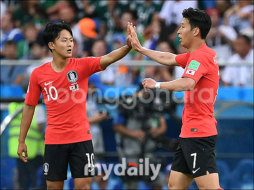 [정품] 18-20 대한민국 이승우 유니폼--7