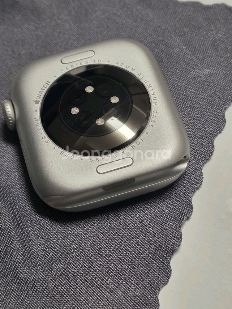 애플워치10 42mm 실버 배터리효율99--4
