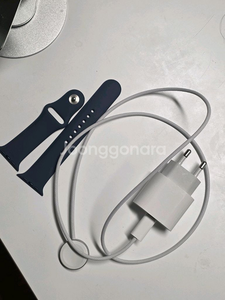 애플워치10 42mm 실버 배터리효율99--5