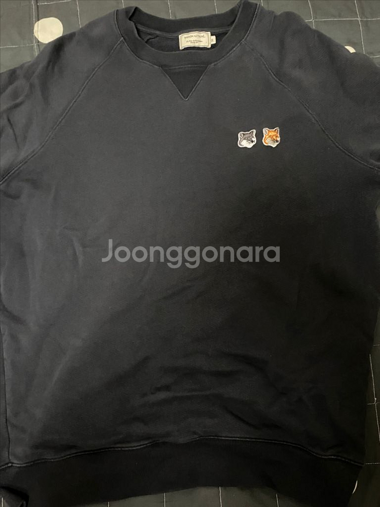 메종키츠네 맨투맨 xl--0