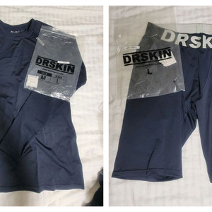 새상품)DRSKIN 닥터스킨 (태클팬츠,라운드긴팔)