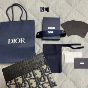 [판매] Dior 오블리크 카드지갑