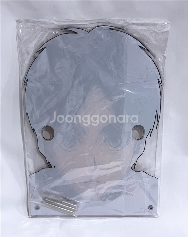 진격의 거인 진격거 에렌 안경 빅아크릴스탠드 거치대--2