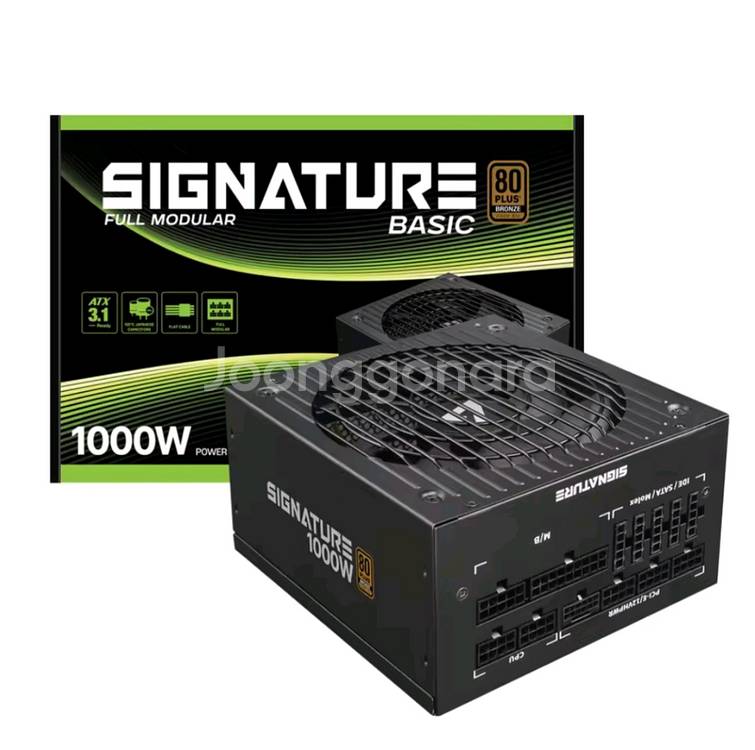 (미개봉)(PC파워) AONE 시그니처 1000W--0