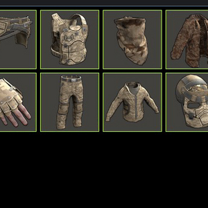 rust 데저트 스킨 세트 팝니다65~70%에 팝니다.
