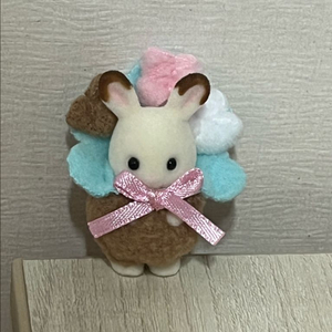 실바니안 아기팝콘세트 초코토끼