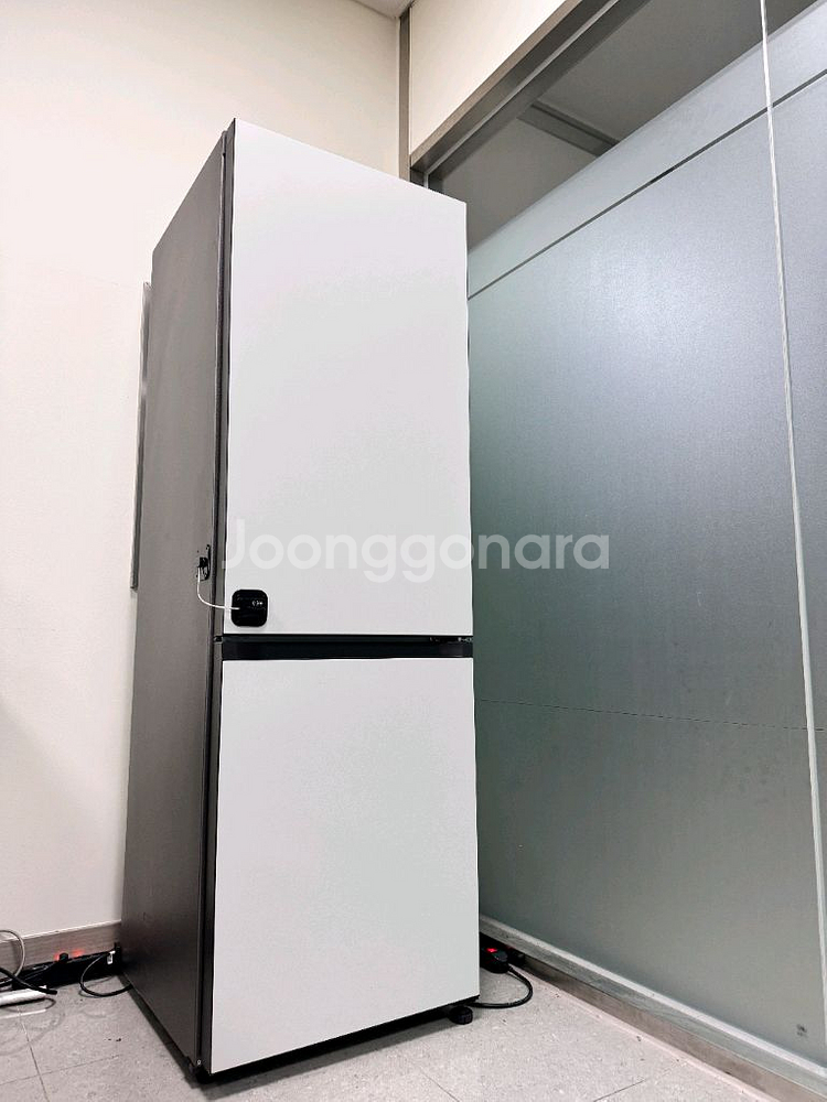 삼성전자 비스포크 2도어 333L (코타화이트)--0