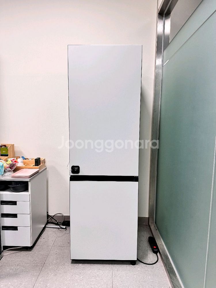 삼성전자 비스포크 2도어 333L (코타화이트)--1