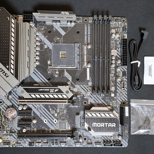 컴퓨터 메인보드 MSI B550M MORTAR AM4