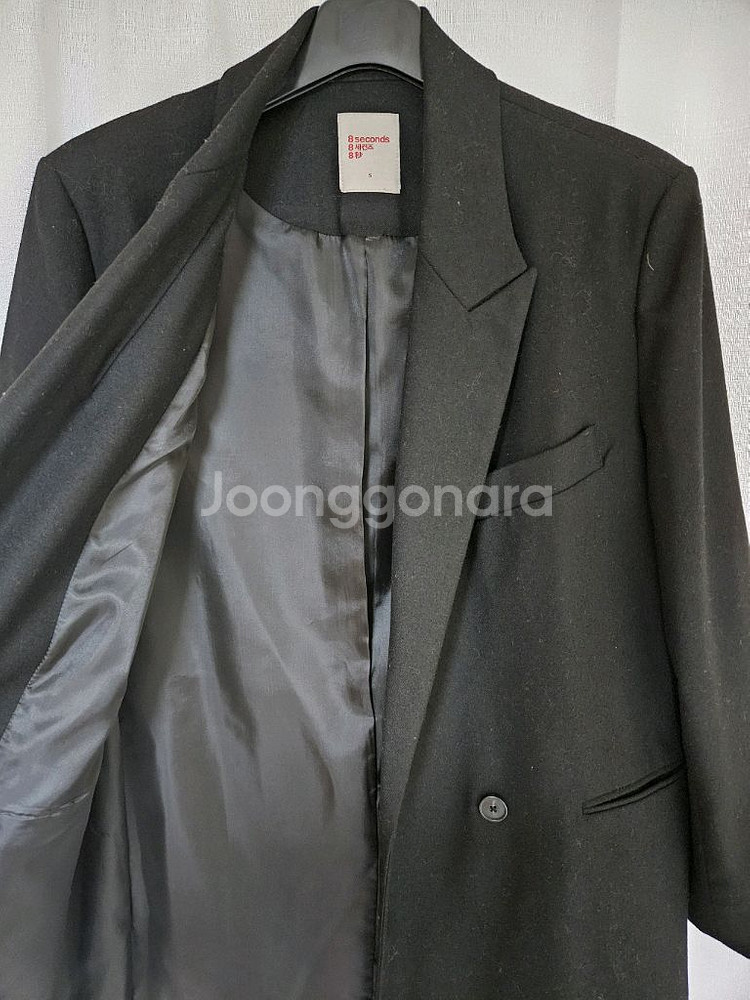 에잇세컨즈 검정 블레이저--2