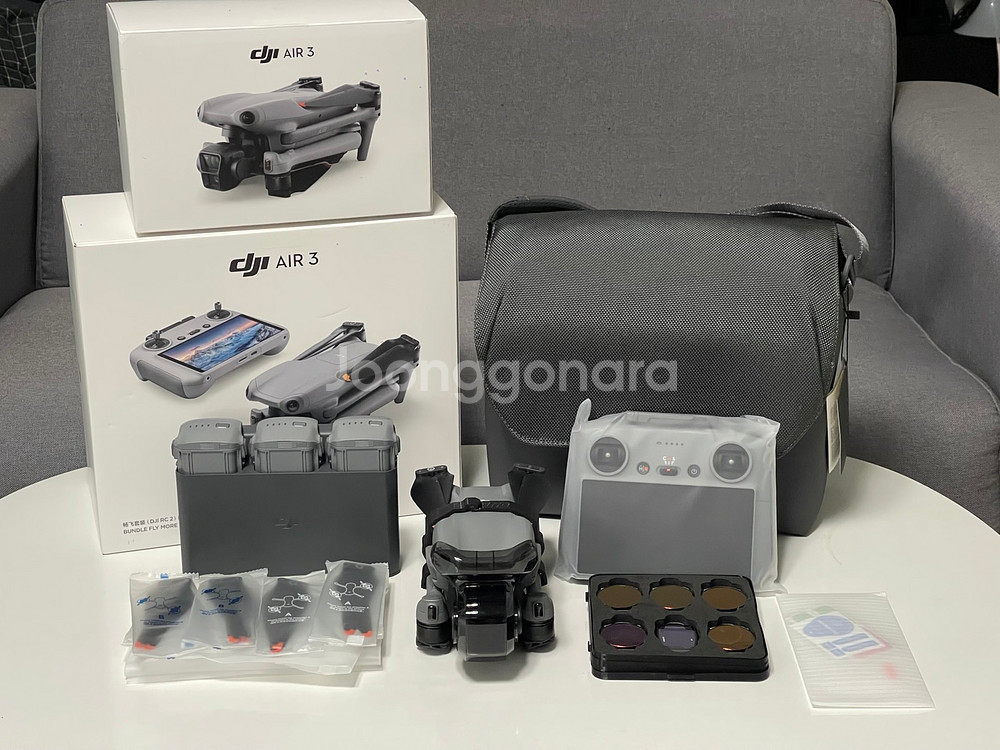DJI AIR3 플라이모어콤보 S급/케어리프레쉬 남음--0