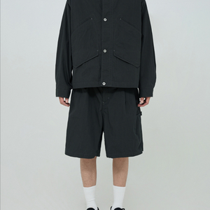 모이프 오버 워크자켓 차콜 L