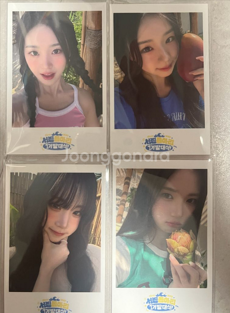 트리플에스 발대식 md 구매 특전 판매--0