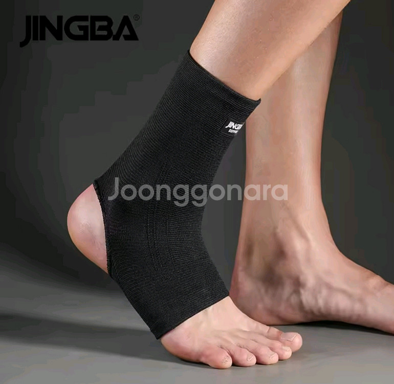 JINGBA 검정 발목 보호대 1쌍 2개 팝니다--0