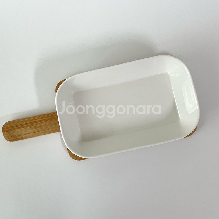 우드 나무 트레이 접시 세트, 그릇 세트 새상품--3