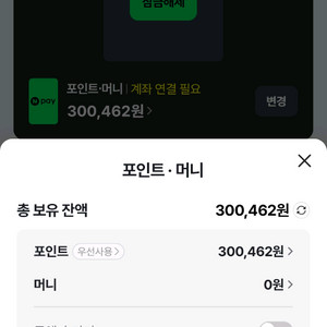 네이버 페이 포인트 30만원