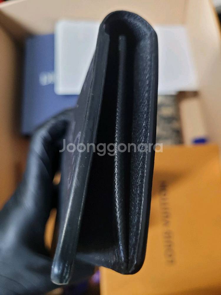 루이비통 브라짜 월릿 모노그램 이클립스 장지갑--7