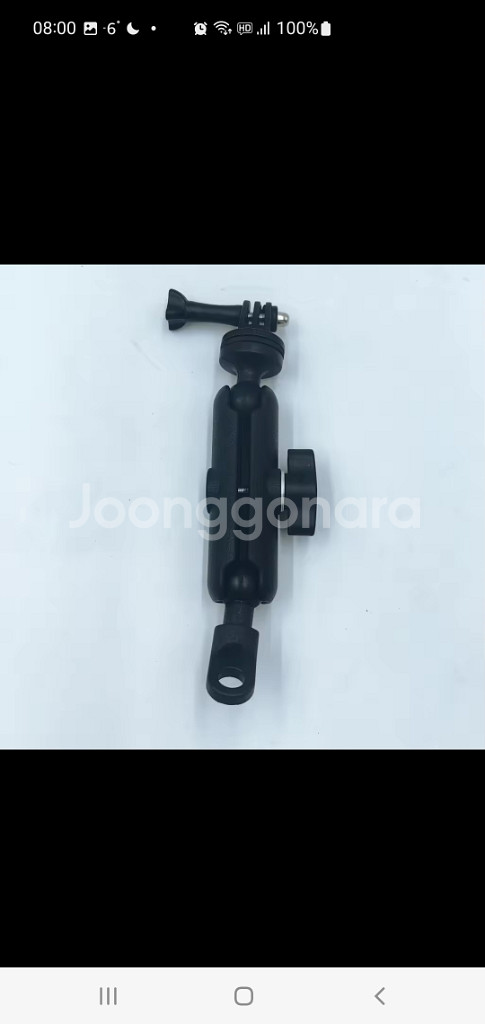 오토바이 전기자전거 핸들 바 폰 자석 거치대 램 마운트--2