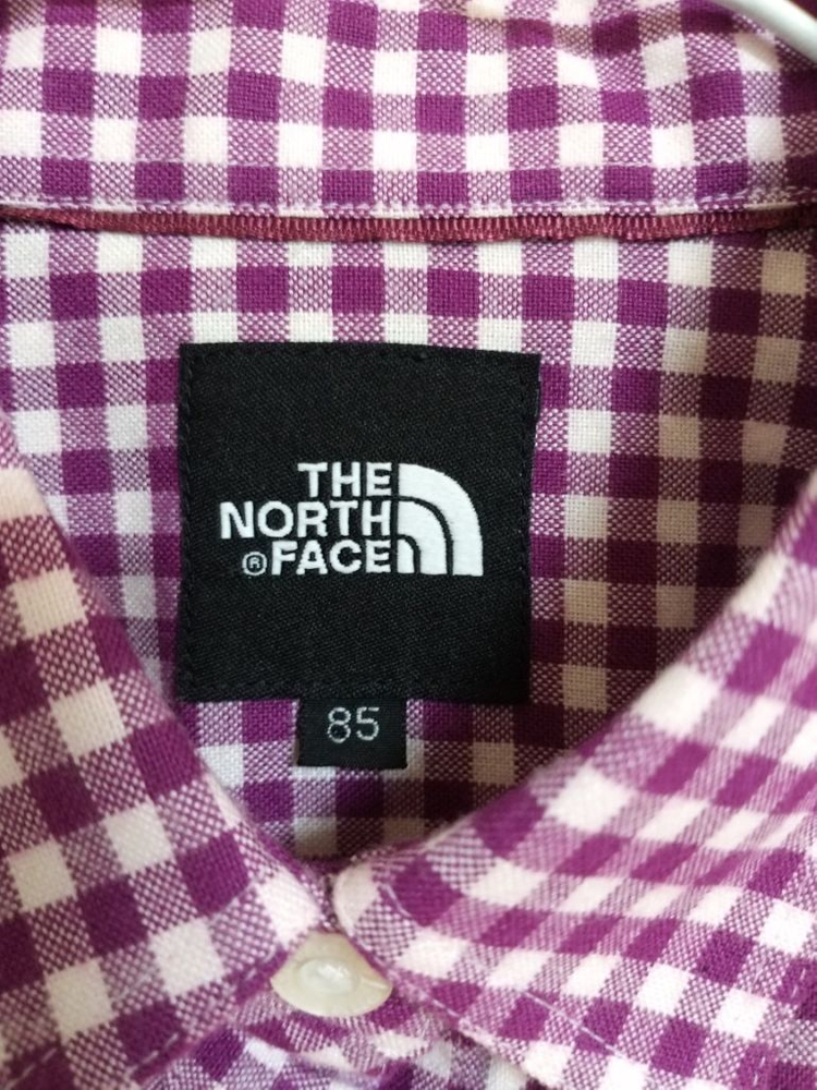여성 노스페이스 등산 체크셔츠 (90) 이미지