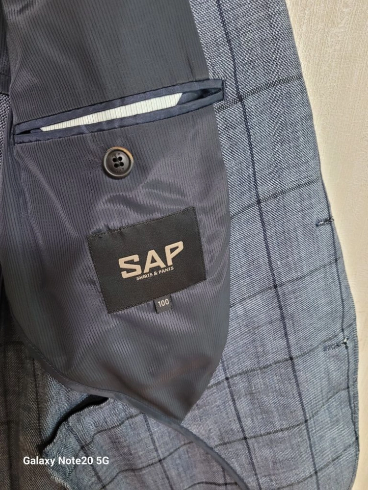 남성 SAP 봄.가을 여름 린넨자켓 (슬림100) 이미지
