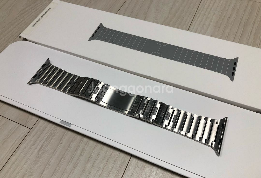 애플 링크 브레이슬릿 정품 (42, 44, 45 호환)--4