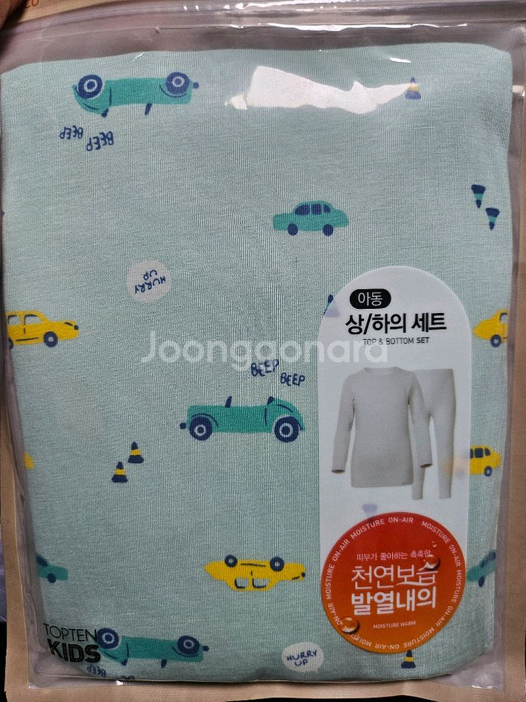 탑텐 천연보습 발열내의 상하세트--0