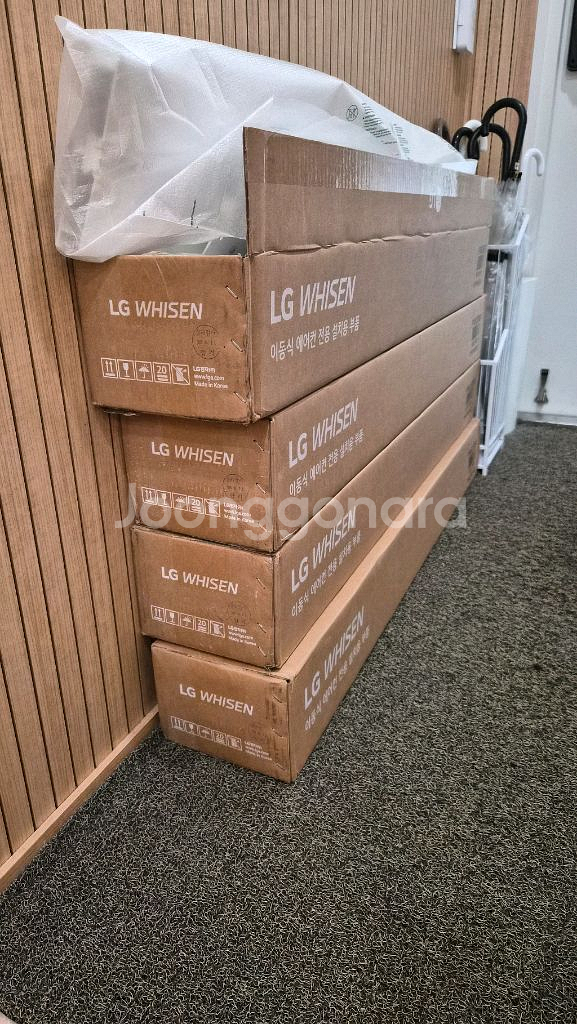 LG Whisen 이동식에어컨 설치판본문 기타 기능프로--0