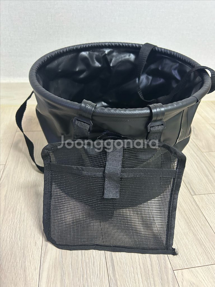마룬 캠핑 설거지통(설거지바스켓) 20L 블랙--3