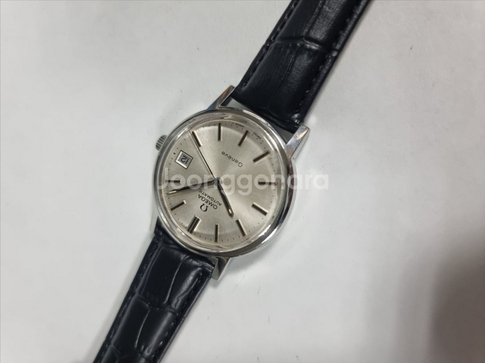 OMEGA 정품 오메가 시계 제네브 샴페인 다이얼 원형--3