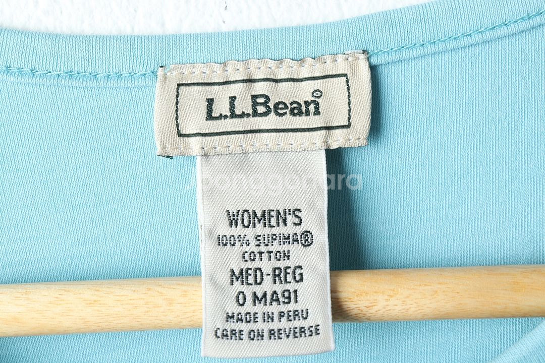 W(M-L) 브랜드빈티지 반팔 티셔츠 엘엘빈 민소매--4
