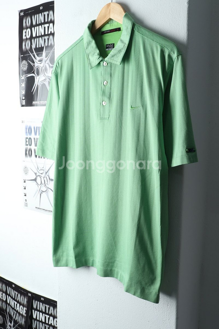 (XL) 나이키 반팔 카라 티셔츠 골프 타이거우즈--0