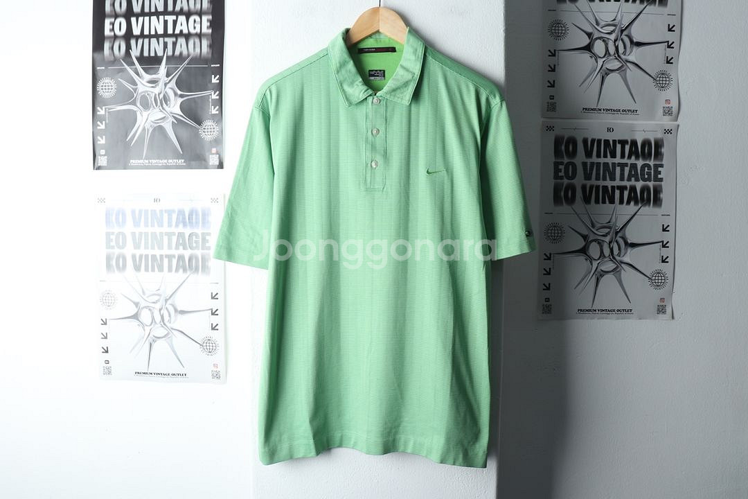 (XL) 나이키 반팔 카라 티셔츠 골프 타이거우즈--1