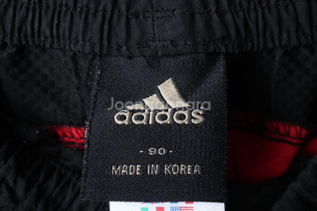 (S) 아디다스 트레이닝복 바지 사용감 블랙 폴리--5