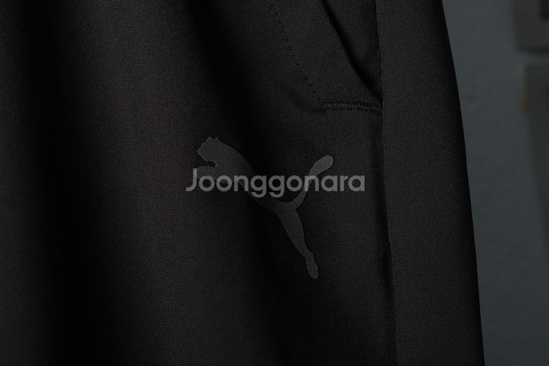 (2XL) 퓨마 트레이닝복 바지 빅사이즈 블랙 폴리--4