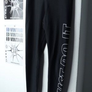 W(M) 나이키 트레이닝복 바지 블랙 레깅스