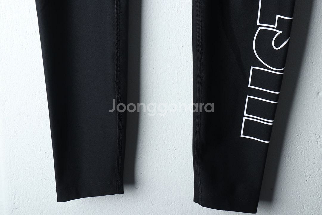 W(M) 나이키 트레이닝복 바지 블랙 레깅스--3