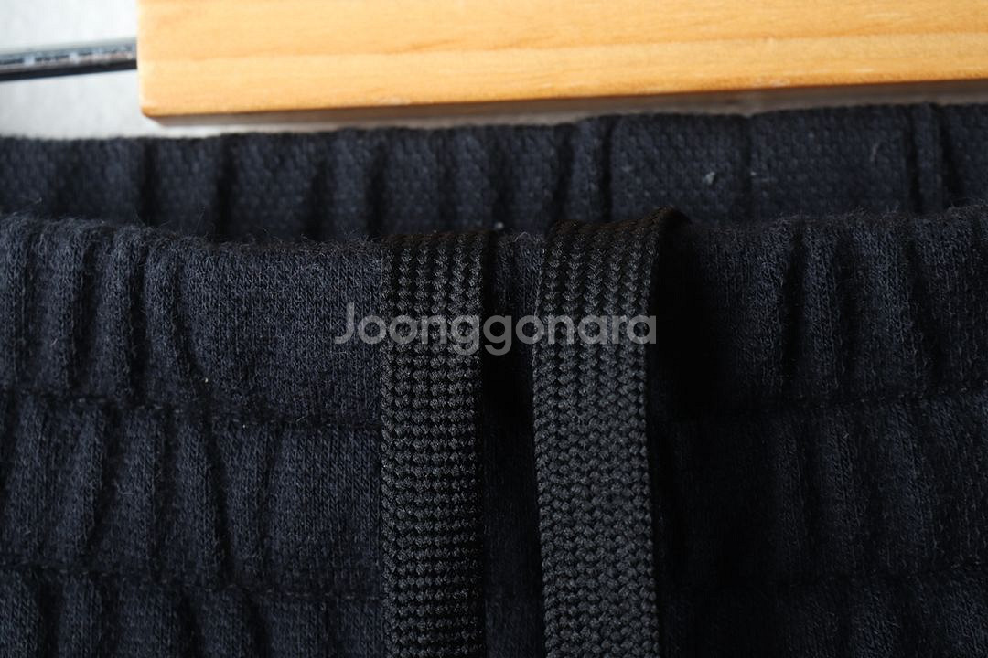 (M) 아디다스 트레이닝복 바지 블랙 밴딩 올드스쿨--5
