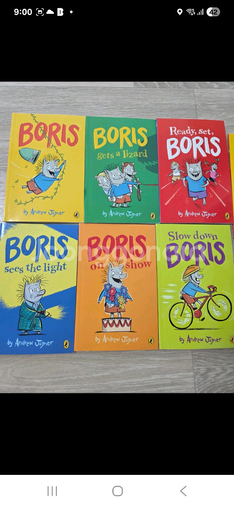 Boris 영어 원서 6권+워크북(정품)--0