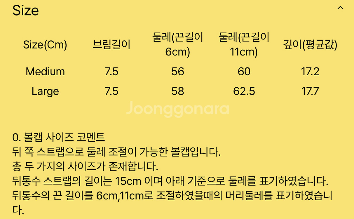 테프스토어즈 김원중 볼캡 L사이즈 (단순개봉)--4