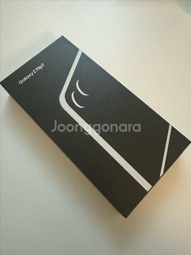 갤럭시 Z 플립7 512GB 블루 쉐도우 미개봉--0